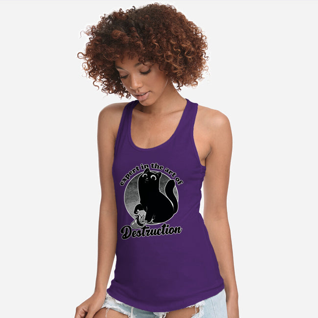 Expert In Destruction-Womens-Racerback-Tank-Studio Mootant