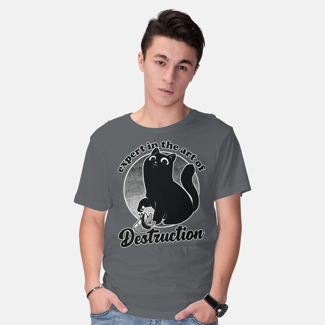 Expert In Destruction-Mens-Basic-Tee-Studio Mootant