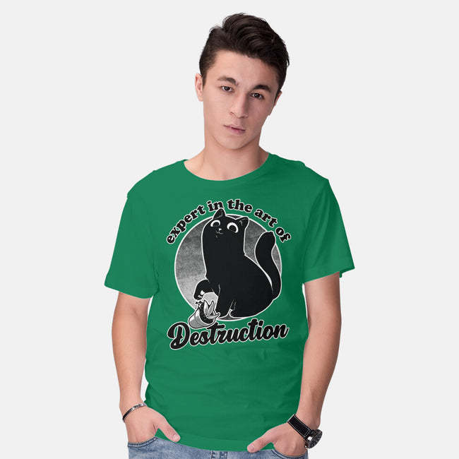 Expert In Destruction-Mens-Basic-Tee-Studio Mootant