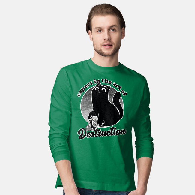 Expert In Destruction-Mens-Long Sleeved-Tee-Studio Mootant