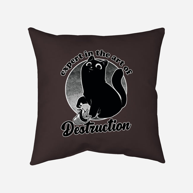 Expert In Destruction-None-Removable Cover w Insert-Throw Pillow-Studio Mootant