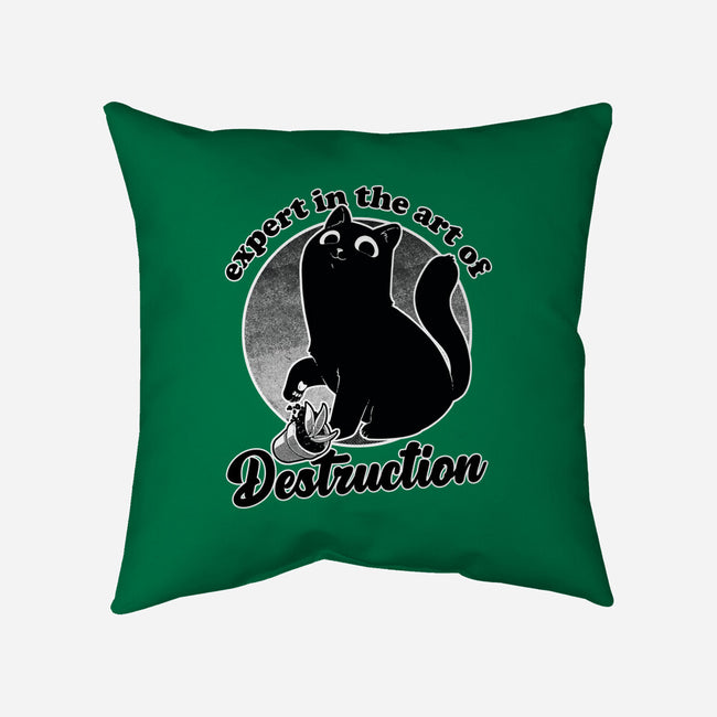 Expert In Destruction-None-Removable Cover w Insert-Throw Pillow-Studio Mootant