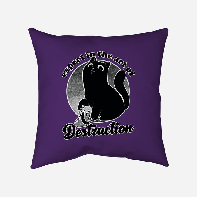 Expert In Destruction-None-Removable Cover w Insert-Throw Pillow-Studio Mootant