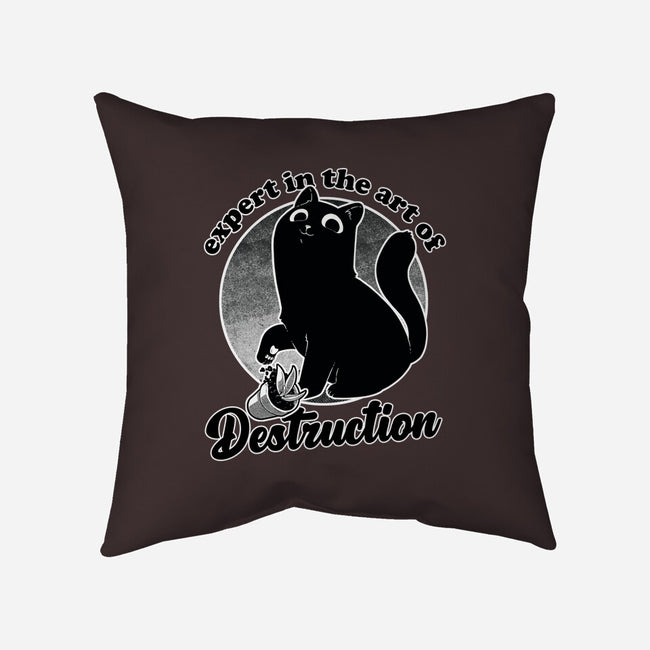Expert In Destruction-None-Removable Cover-Throw Pillow-Studio Mootant