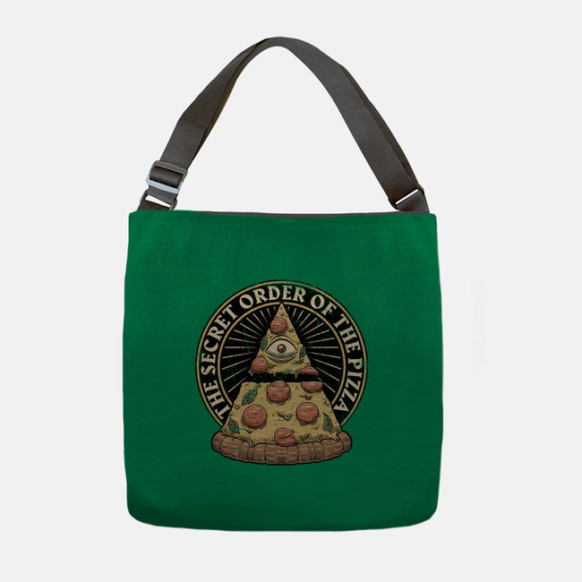 Secret Order Of The Pizza-None-Adjustable Tote-Bag-Studio Mootant