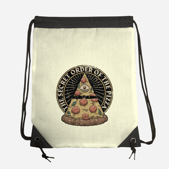 Secret Order Of The Pizza-None-Drawstring-Bag-Studio Mootant