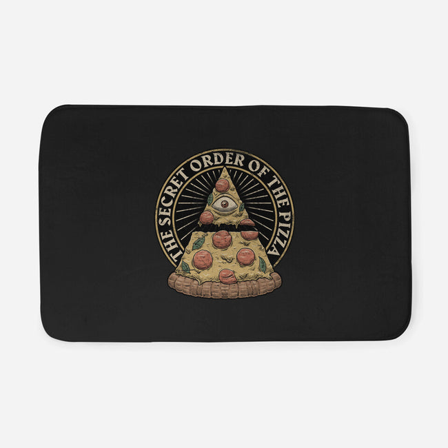 Secret Order Of The Pizza-None-Memory Foam-Bath Mat-Studio Mootant