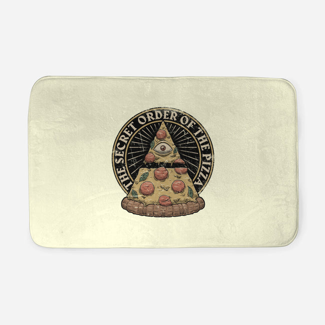 Secret Order Of The Pizza-None-Memory Foam-Bath Mat-Studio Mootant