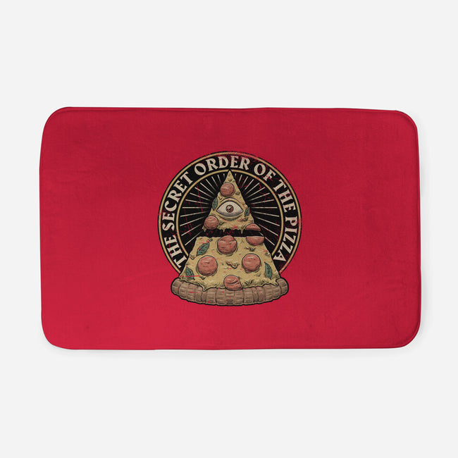 Secret Order Of The Pizza-None-Memory Foam-Bath Mat-Studio Mootant