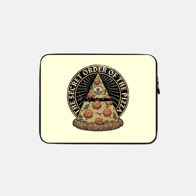 Secret Order Of The Pizza-None-Zippered-Laptop Sleeve-Studio Mootant