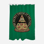 Secret Order Of The Pizza-None-Polyester-Shower Curtain-Studio Mootant