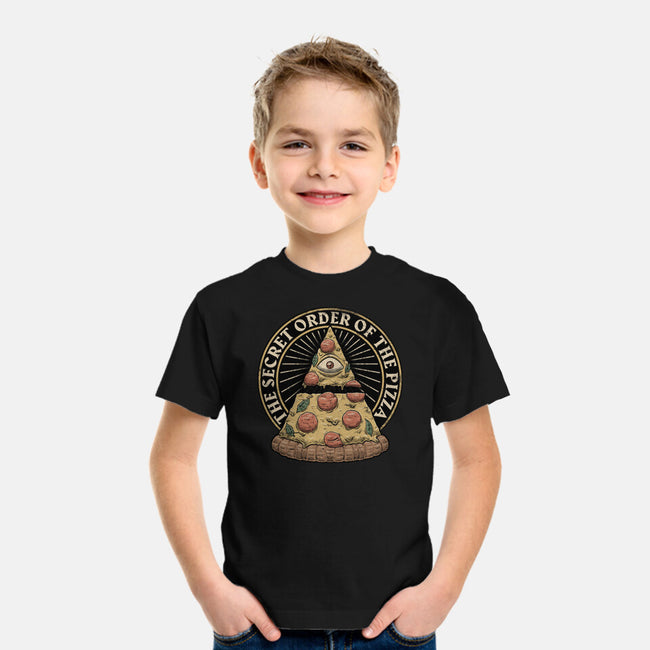 Secret Order Of The Pizza-Youth-Basic-Tee-Studio Mootant