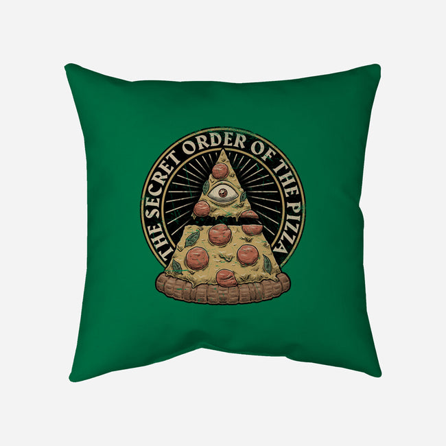 Secret Order Of The Pizza-None-Removable Cover w Insert-Throw Pillow-Studio Mootant
