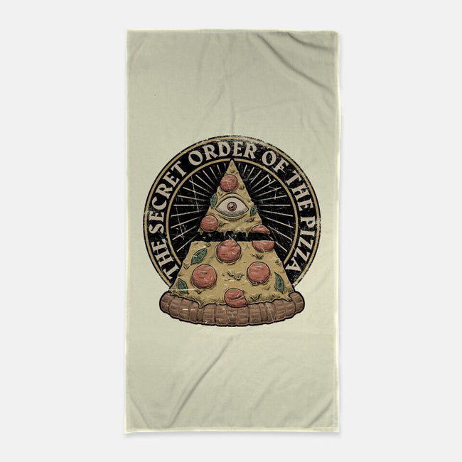 Secret Order Of The Pizza-None-Beach-Towel-Studio Mootant