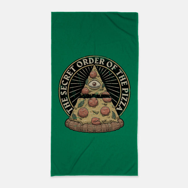 Secret Order Of The Pizza-None-Beach-Towel-Studio Mootant