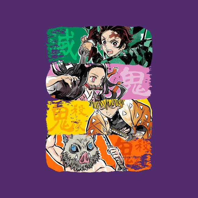 Demon Brushstrokes-Womens-Basic-Tee-DrMonekers