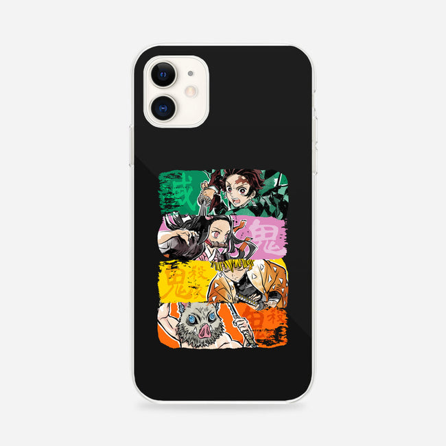 Demon Brushstrokes-iPhone-Snap-Phone Case-DrMonekers