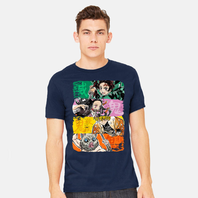 Demon Brushstrokes-Mens-Heavyweight-Tee-DrMonekers