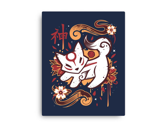 Floral Wolf Spirit