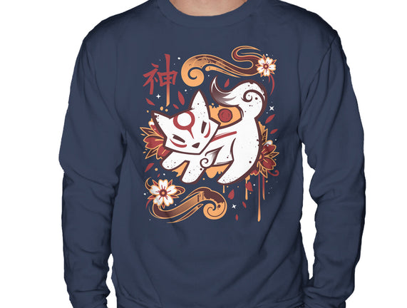 Floral Wolf Spirit