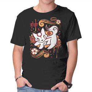 Floral Wolf Spirit