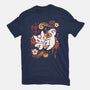 Floral Wolf Spirit-Unisex-Basic-Tee-Snouleaf