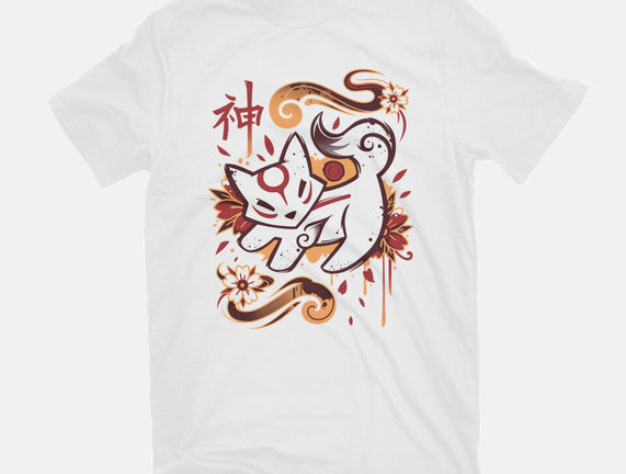 Floral Wolf Spirit