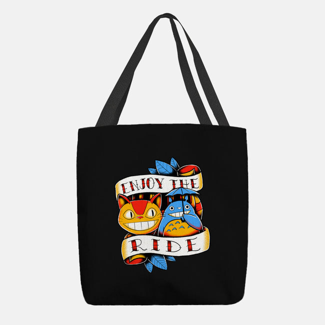 Enjoy The Ride-None-Basic Tote-Bag-estudiofitas