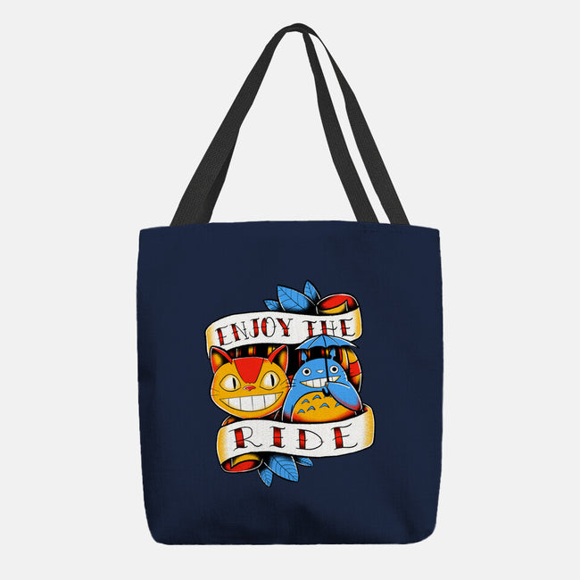 Enjoy The Ride-None-Basic Tote-Bag-estudiofitas