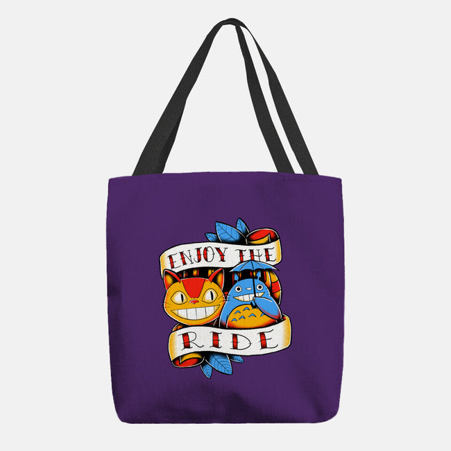 Enjoy The Ride-None-Basic Tote-Bag-estudiofitas