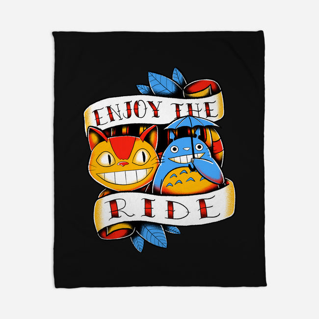 Enjoy The Ride-None-Fleece-Blanket-estudiofitas
