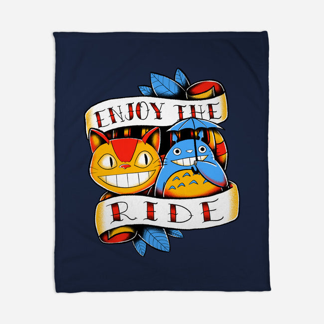 Enjoy The Ride-None-Fleece-Blanket-estudiofitas