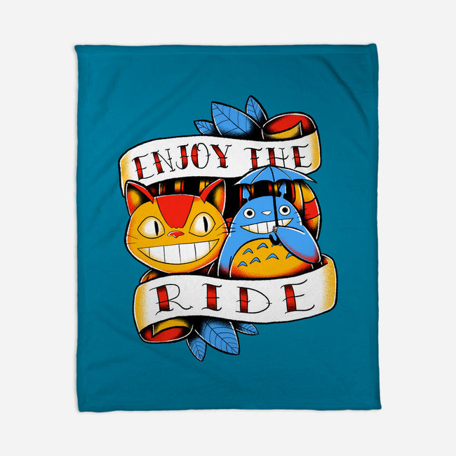 Enjoy The Ride-None-Fleece-Blanket-estudiofitas