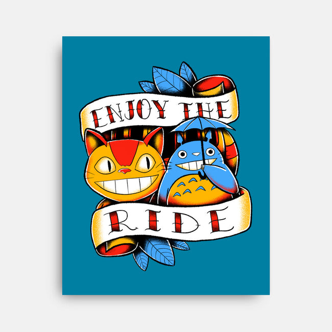 Enjoy The Ride-None-Stretched-Canvas-estudiofitas