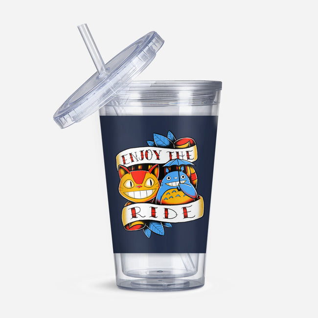 Enjoy The Ride-None-Acrylic Tumbler-Drinkware-estudiofitas