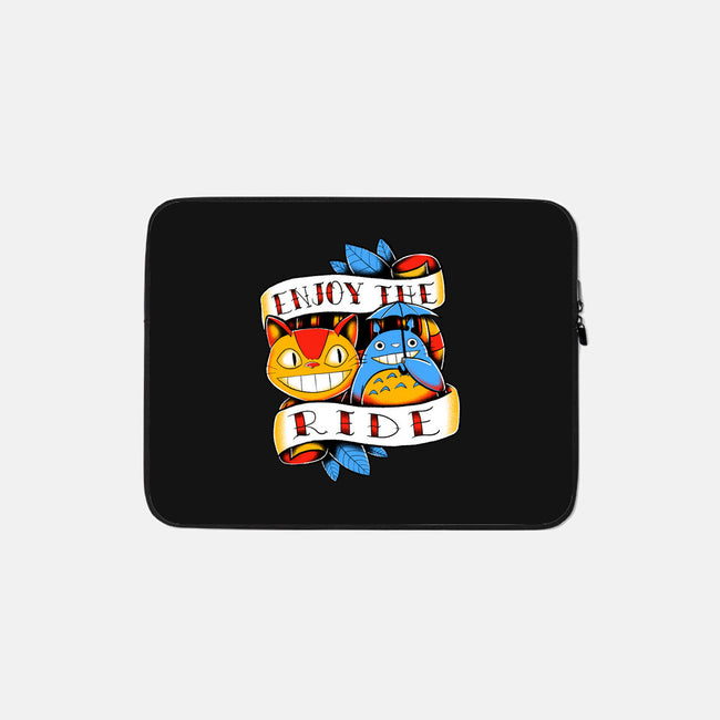 Enjoy The Ride-None-Zippered-Laptop Sleeve-estudiofitas