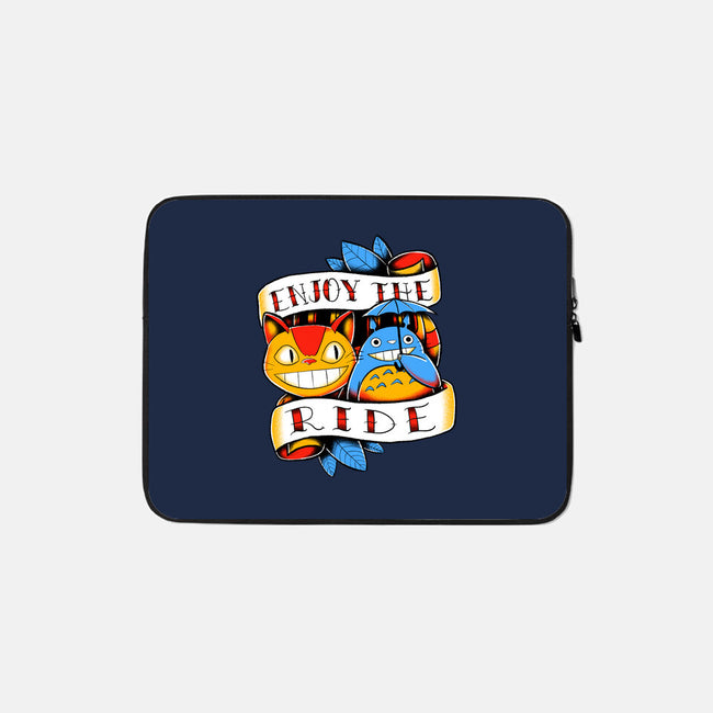 Enjoy The Ride-None-Zippered-Laptop Sleeve-estudiofitas