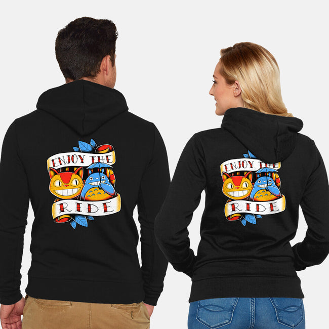 Enjoy The Ride-Unisex-Zip-Up-Sweatshirt-estudiofitas