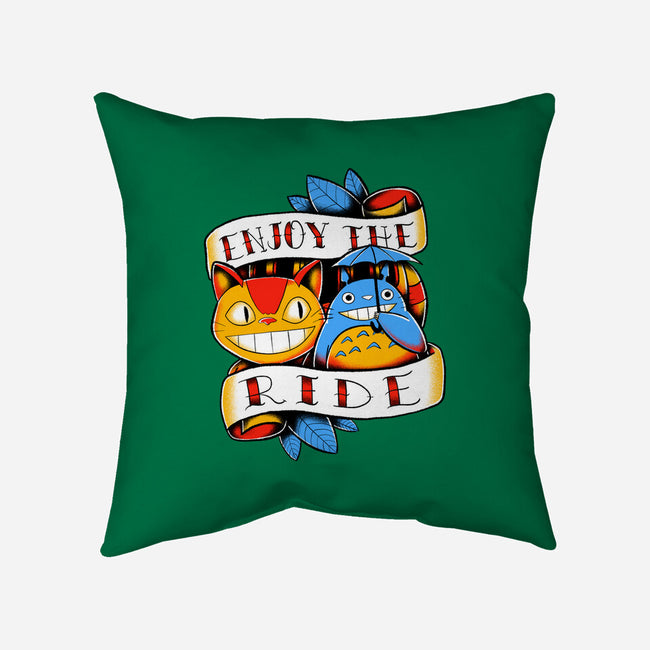 Enjoy The Ride-None-Removable Cover-Throw Pillow-estudiofitas