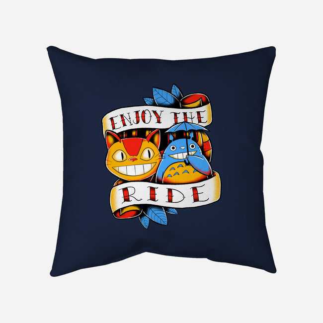 Enjoy The Ride-None-Removable Cover-Throw Pillow-estudiofitas