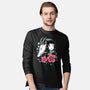 The Girl And The Dragon-Mens-Long Sleeved-Tee-estudiofitas