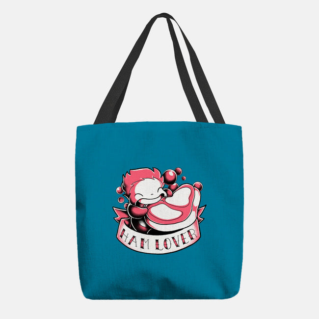 Ham Lover-None-Basic Tote-Bag-estudiofitas