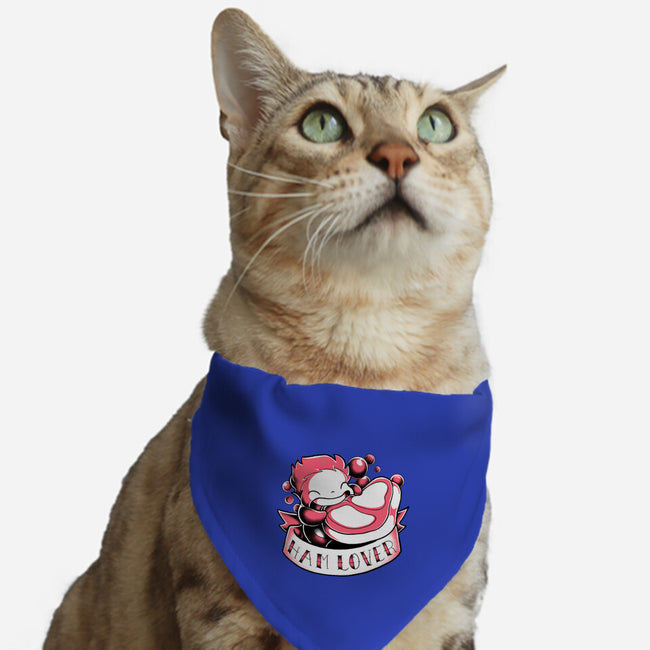 Ham Lover-Cat-Adjustable-Pet Collar-estudiofitas