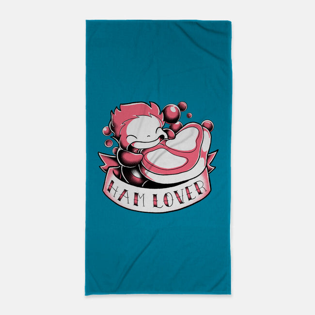 Ham Lover-None-Beach-Towel-estudiofitas