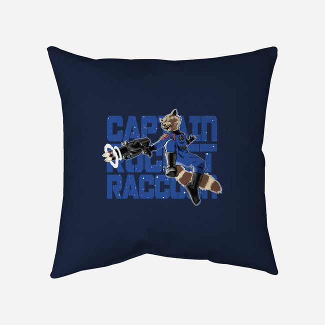 Captain Rocket-None-Removable Cover-Throw Pillow-naomori