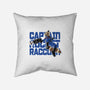 Captain Rocket-None-Removable Cover-Throw Pillow-naomori