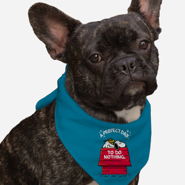 A Perfect Day-Dog-Bandana-Pet Collar-erion_designs