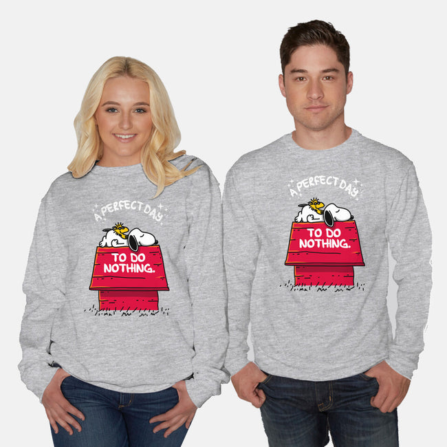 A Perfect Day-Unisex-Crew Neck-Sweatshirt-erion_designs
