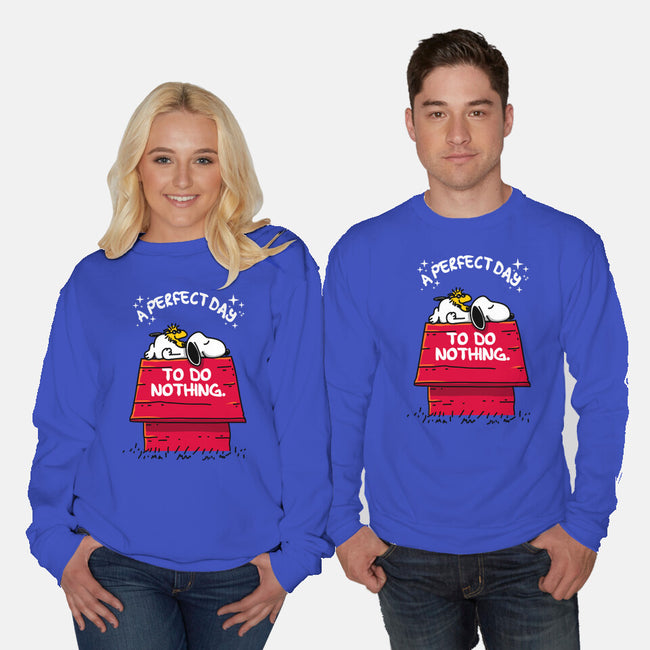 A Perfect Day-Unisex-Crew Neck-Sweatshirt-erion_designs