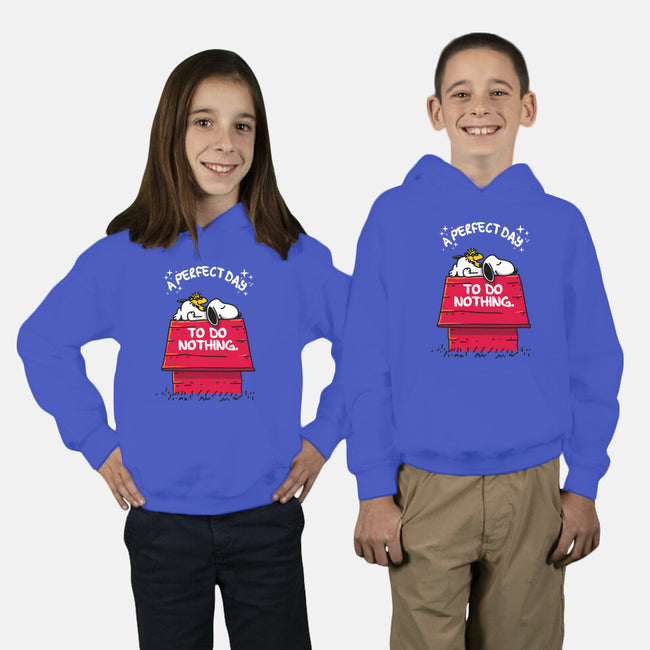 A Perfect Day-Youth-Pullover-Sweatshirt-erion_designs